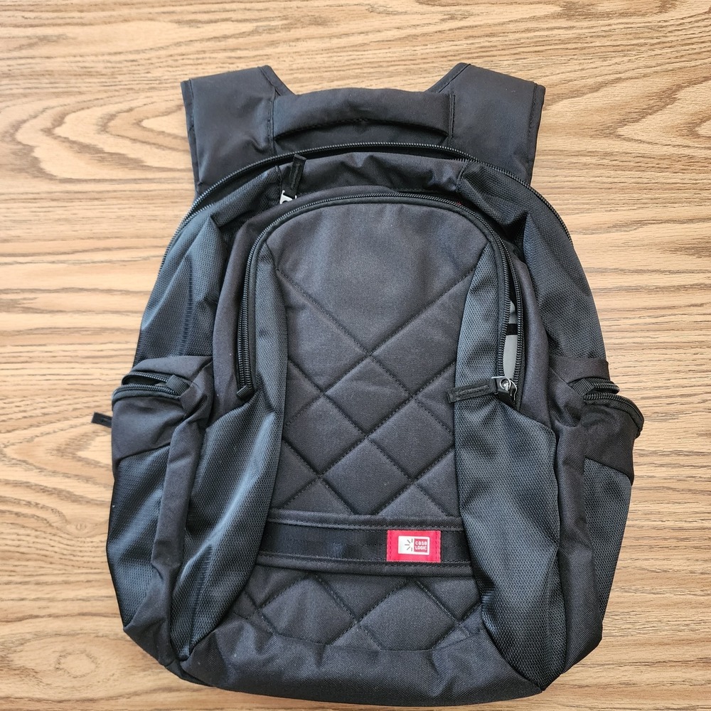 Caselogic Case Logic DLBP-114 BLACK 14-Inch Laptop or Camera Backpack Bag Black
